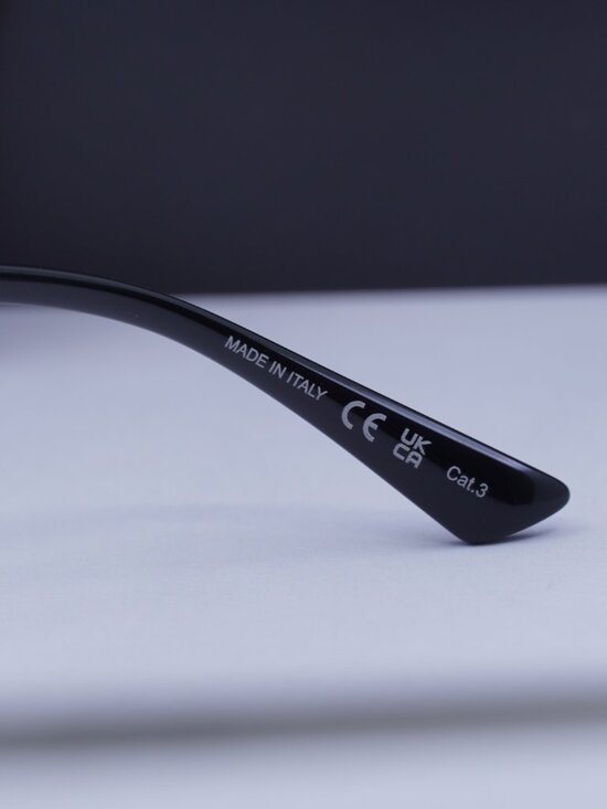 Saint Laurent SL690 DUST 003 Aviator Sunglasses - Silver/Blue